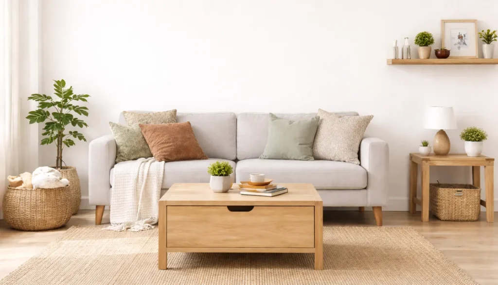 8 Space-Saving Solutions for a Small Living Room