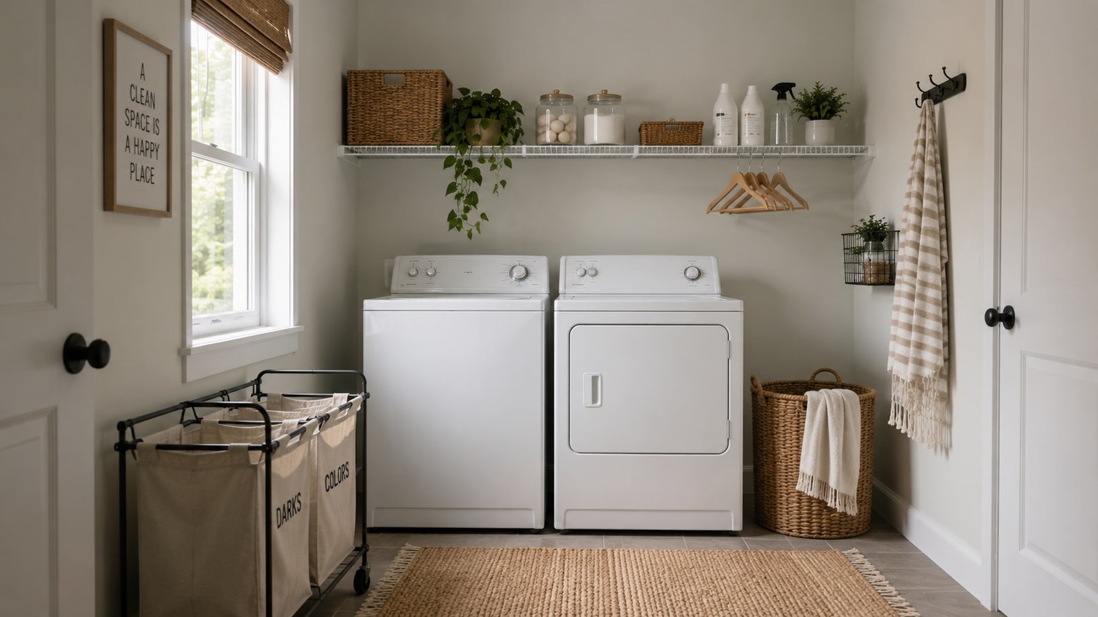 7 Smart Laundry Room Storage Solutions for Small Homes